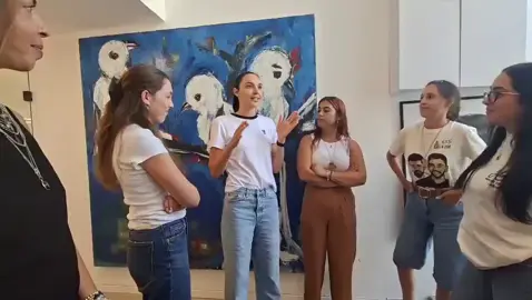 Wonder Woman star Gal Gadot met with former hostages Doron Steinbrecher, Liri Albag, Naama Levy, Moran Stella Yanai, and Ilana Gritzewsky in Israel. They shared their stories and urged continued focus on those still held by Hamas. Credit: Hostages and Missing Families Forum