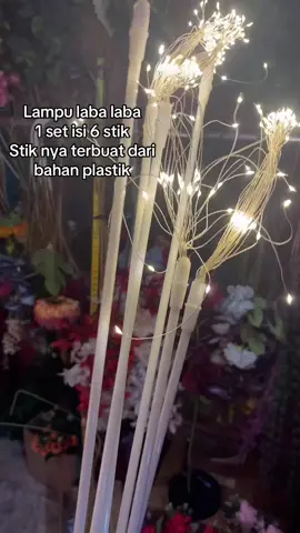 #lampulabalaba #lampulabalaba1setisi6 #weddingorganizer #perlengkapandekorasimurah #bungaartificial 