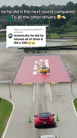 Replying to @jeremybraswell433  #porsche #porscheexperience #hydroplane #driftcar #cars 