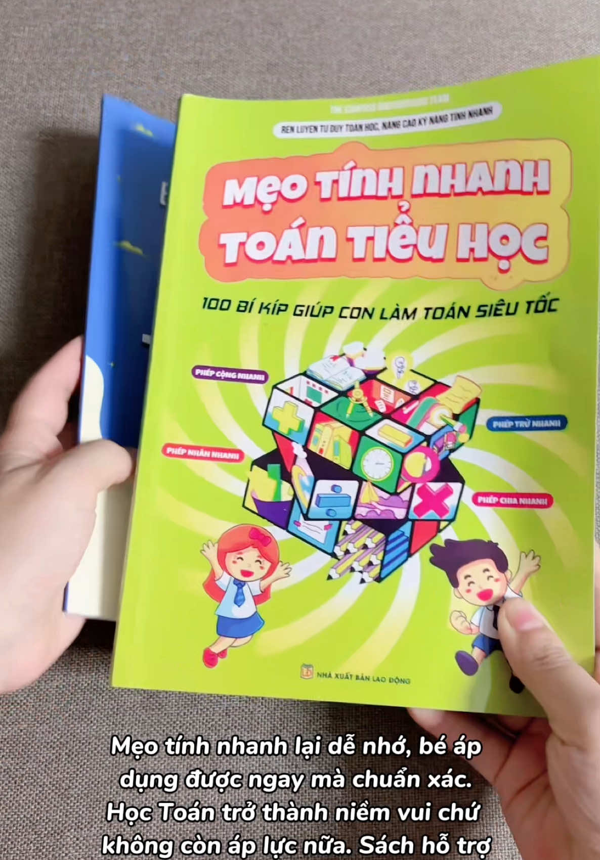 Bộ sách giúp bé tính nhanh Toán mà rất chuẩn xác. Học Toán sẽ nhẹ nhàng hơn với con. #meotinhnhanhtoantieuhoc #sachtoan #hoctoan #toan #viral  @Mẹ học cùng Thóc 