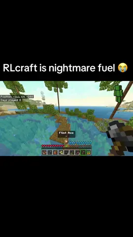 First experience with RLcraft #bedrockedition #Minecraft #ps5 #rlcraft #RLcraft 
