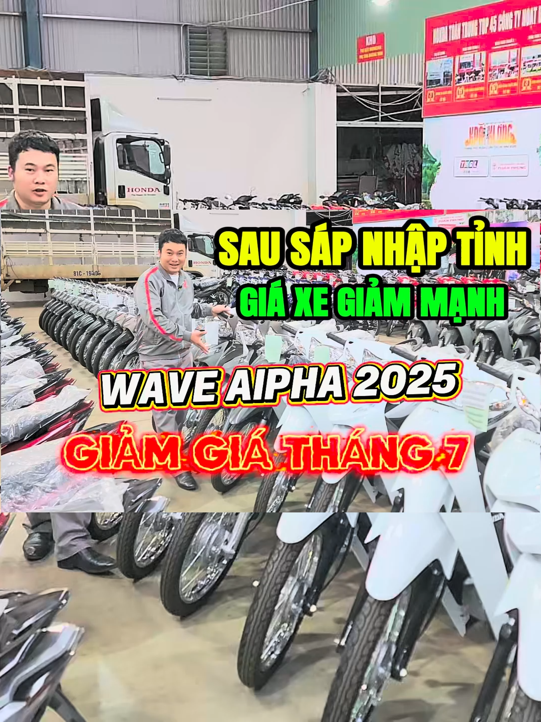 Giá xe Honda mới nhất - Cập nhật giá bán Wave Alpha 110 giữa tháng 7 mới nhât hôm nay, giảm mạnh do giảm thuế và sáp nhập tỉnh #wavealpha110 #giaxehonda #giaxewavealpha #toanxemay #toanxemaytoantrung