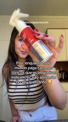Mais barato e funcionou muito PRA MIM! 🥰❤️🥰😍 | o site dele fica na minha bio @cabelosquecrescem  #tonico #tonicocrescimentocapilar #soscrescimento #crescimentocapilar #fy 