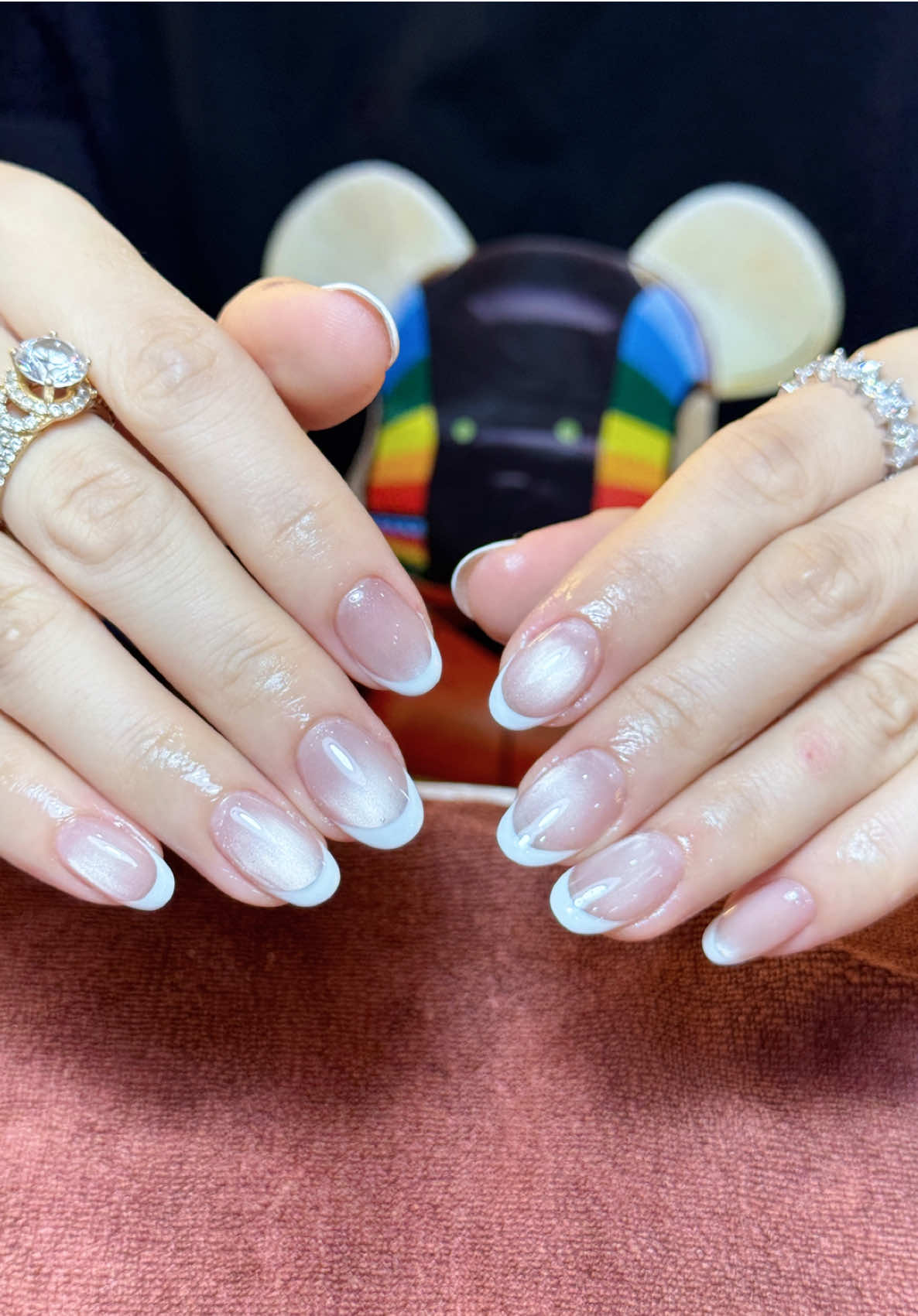 Đủ xao xuyến chưa 😙💅 #nails #design #maunailxuhuong #matmeo #frenchnails #hottrend #nailquynhon 