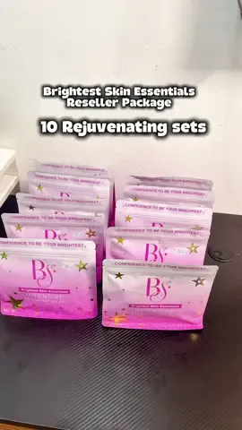 Brightest Skin Rejuvenating sets reseller package is now available.If you buy 10 pieces,you’ll save more because it’s a big discount compared to the regular price.#brightestskinessentials #brightestskin #brightestskinrejuvenatingset #brightestskinintensiverejuvenatingset 