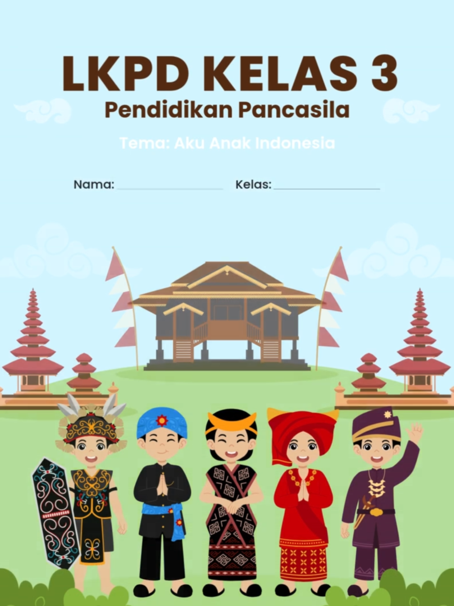 BAB 1 Pendidikan Pancasila KELAS 3 #lkpd #lkpdpendidikanpancasila #gurusdhits #gurusd #semester1 #fypシ゚viral #guruhebat #gurutiktok #kelas3