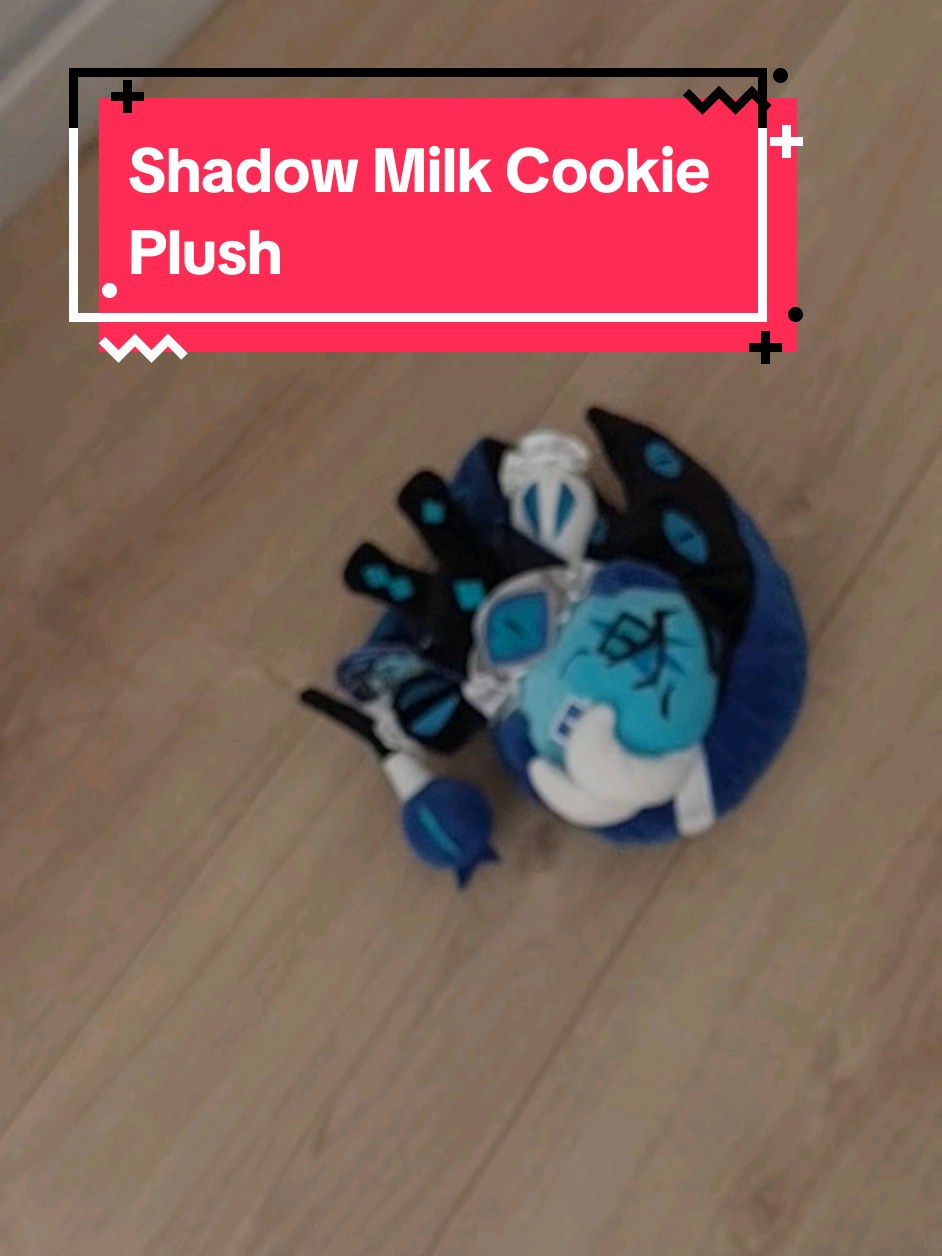 opening the shadow milk cookie cookie run plushie ^_^  #shadowmilk #purevanilla #cookierunkingdom #plush 