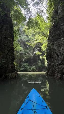 You can’t miss this Kayaking experience in Krabi. I booked through @Klook. Comment if you want to know exactly which tour. 🛶 #travel #tourism #vacation #beach #connectwithnature #creatorsearchinsights #krabi #kayakingadventures #kayaking #krabithailand #thailand