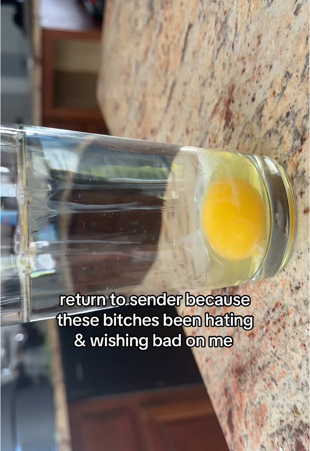goodbye evil lurking hos #witchtok #returntosender #eggcleanse #eggcleansingritual #goodbye #removethenegativity 