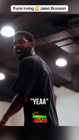 Kyrie Irving VS. Jalen Brunson in pickup runs was pure cinema 🔥 (🎥 @MoreThanARun)
