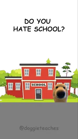 Doggie Explains How to Skip School (Satire, Obviously) #fyp #dog #LearnOnTikTok #doggieteaches 