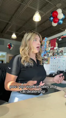 my record is 8:30 😭 #carsalesman #carsales #salestok #dealership #saleswoman #dealershiplife #womeninsales #saleshumor #sales #dealershiphumor #saleswomanlife 