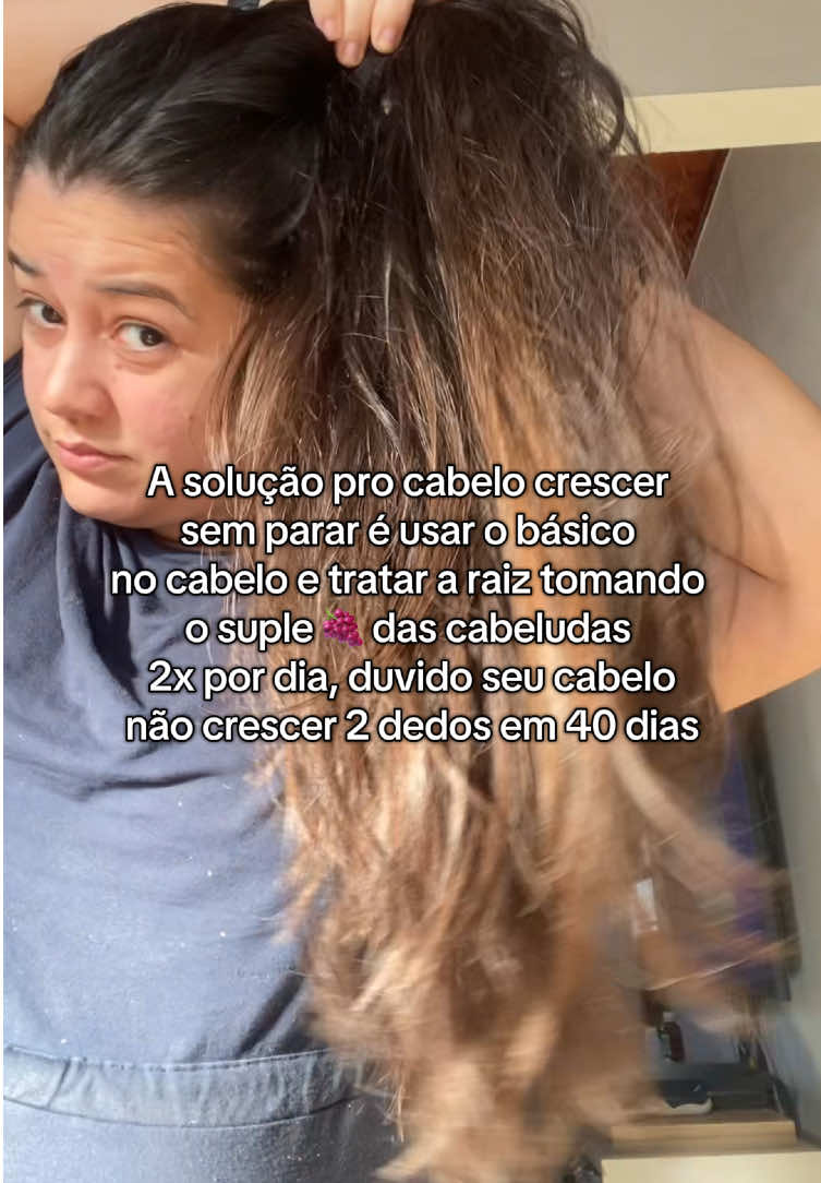 Meu cabelo é minha autoestima  #raizforte #saudecapilar #crescimentocapilar #suplementocapilar #projetohair 
