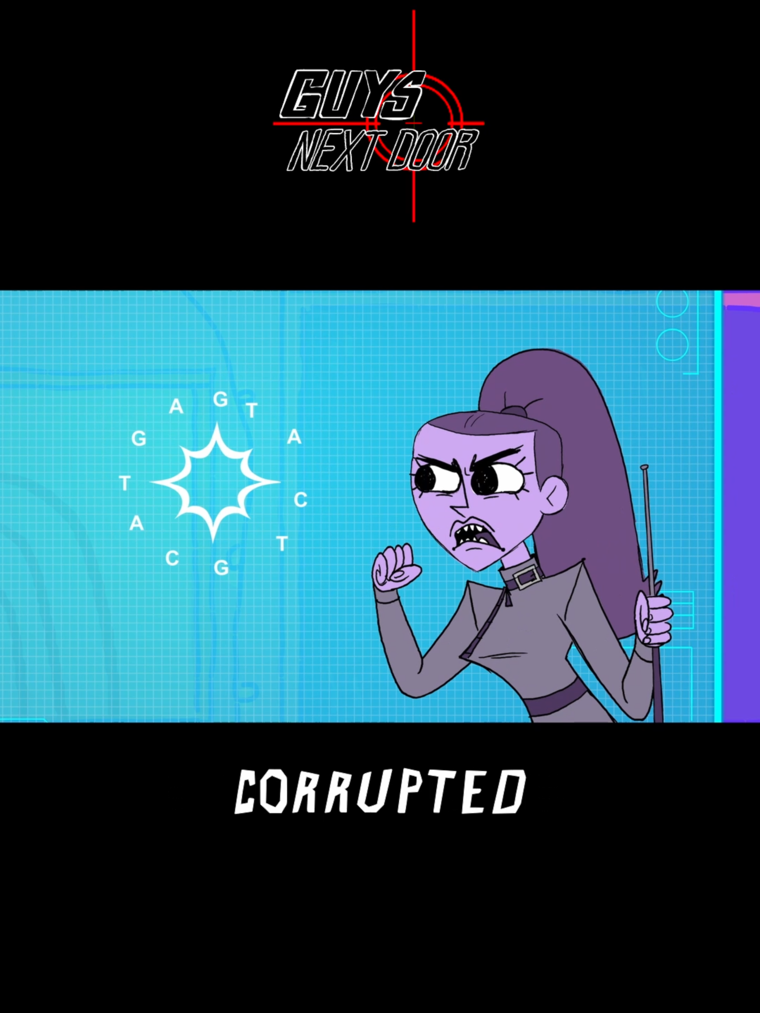 GENE HACK MAN  #cartoons #indieartist #2danimation #animation #guysnextdoor  Check out episode 1 of our indie animated show Guys Next Door on YouTube (link in bio and below👇!) https://youtu.be/vLvq6p20Z3M We’re a scrappy little team making a big, weird animated comedy about three normie roommates who get sucked into a mess of spies, biohacking, and global conspiracies (oops). We’d love to make more episodes (like… a whole season) and every view, comment and share helps us get there.