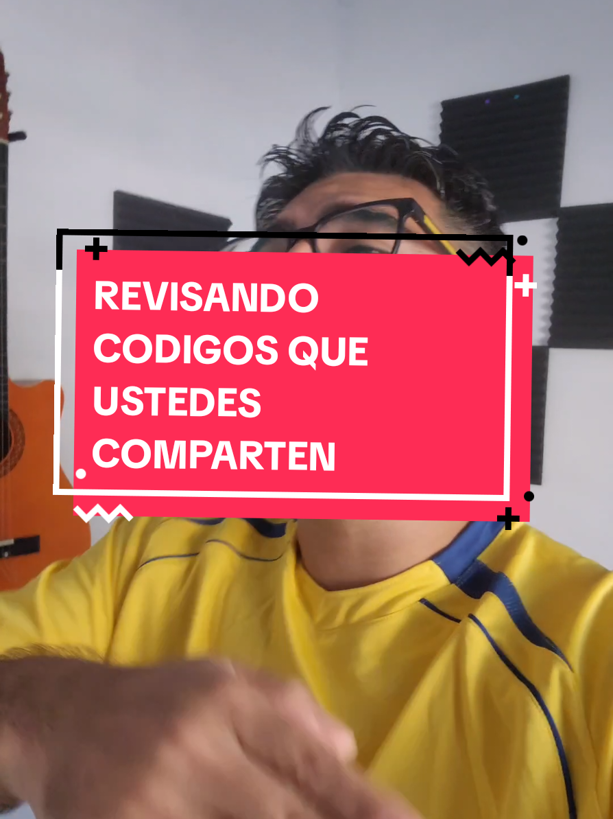 Respuesta a @elrol0_  REVISANDO CODIGOS QUE USTEDES COMPARTEN