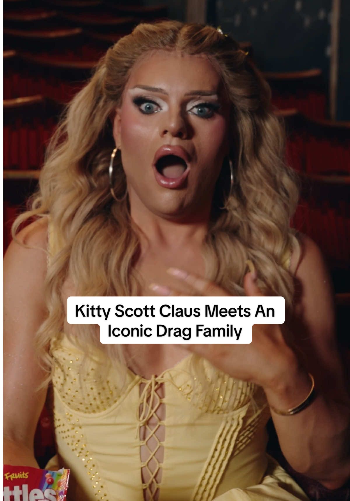 @Kitty Scott-Claus 🤝 iconic drag chosen family Kitty is on the search with Skittles for chosen families and this time we're in Norwich to meet drag royalty