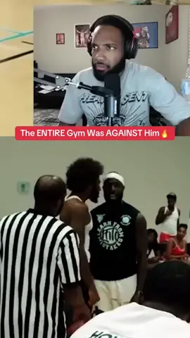The ENTIRE Gym HATED Him… #fyp #foryou #basketball #1v1 
