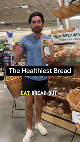 I don’t eat a lot of bread, but when I do, it’s THIS! Click the link in my bio for my free ebook that will be your ultimate guide navigating the grocery store! #healthybread #sourdoughbread #sourdough 