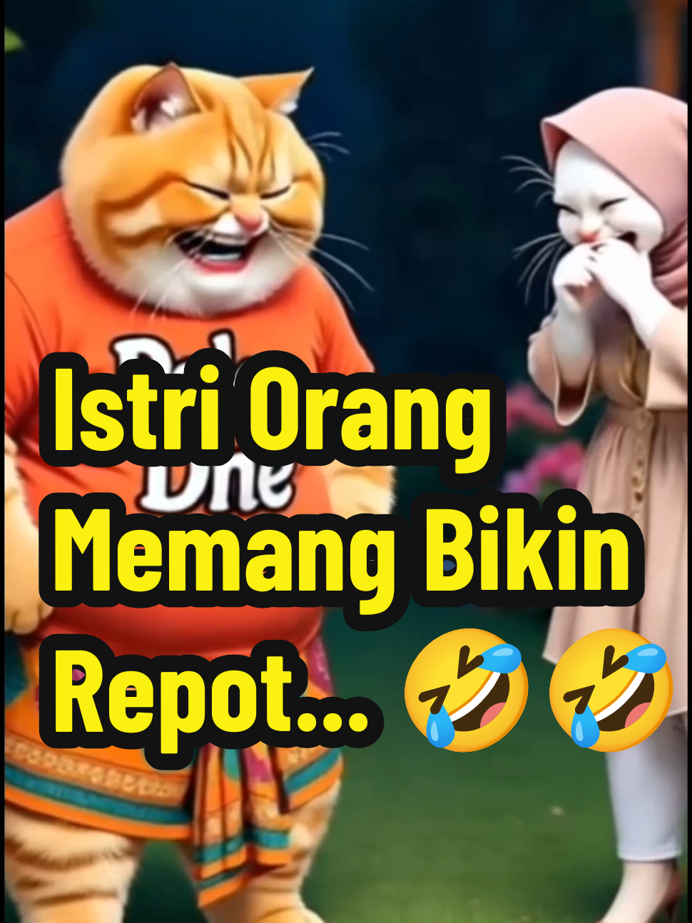 Sekedar Hiburan : Istri Orang Bikin Repot #lucu_ngakak #videolucu #kucinggemoy #kucinglucu #kocak #fyp 