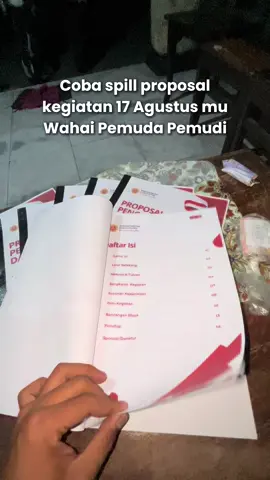 Checkk proposal mu seperti apa guys? #fyp #viral #karangtaruna
