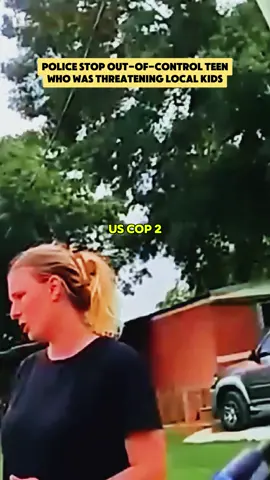 Police Stop Out-of-Control Teen Who Was Threatening Local Kids #cops #copsoftiktok #copsontiktok #copstiktok #foryou #fyp