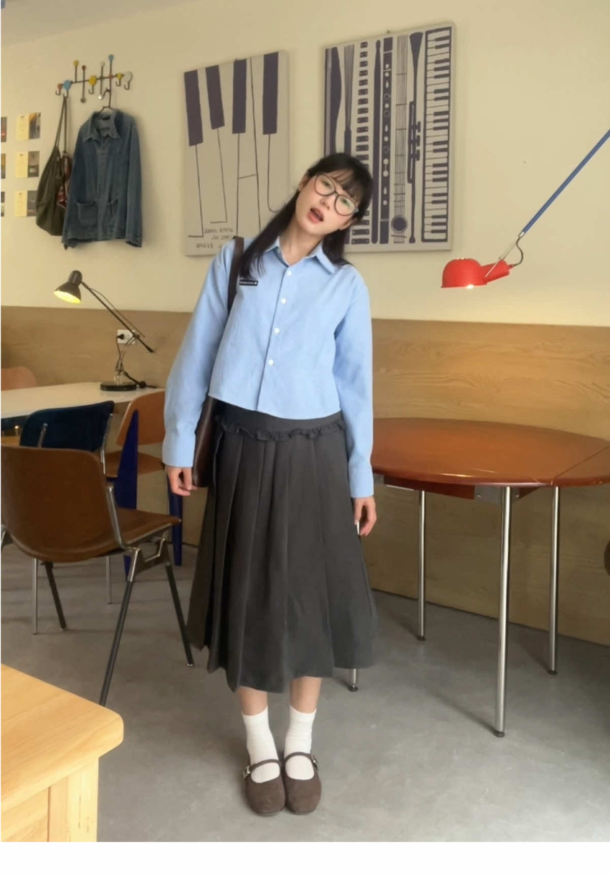 Blue outfit 🫐🫧 #yfp #OOTD 