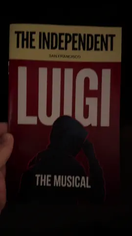 I have never in my life been so excited about a new theater work! Luigi: The Musical was brilliant! The cast was fantastic, the music was campy and delightful, the direction was superb, and the social commentary divine. Free Luigi 4ever #luigithemusical #luigi #luigimangione #sf #newmusical #sanfrancisco #freeluigi #healthinsurance #ponzescheme #crypto #andmore #fyp #musicaltheater #newtheater 