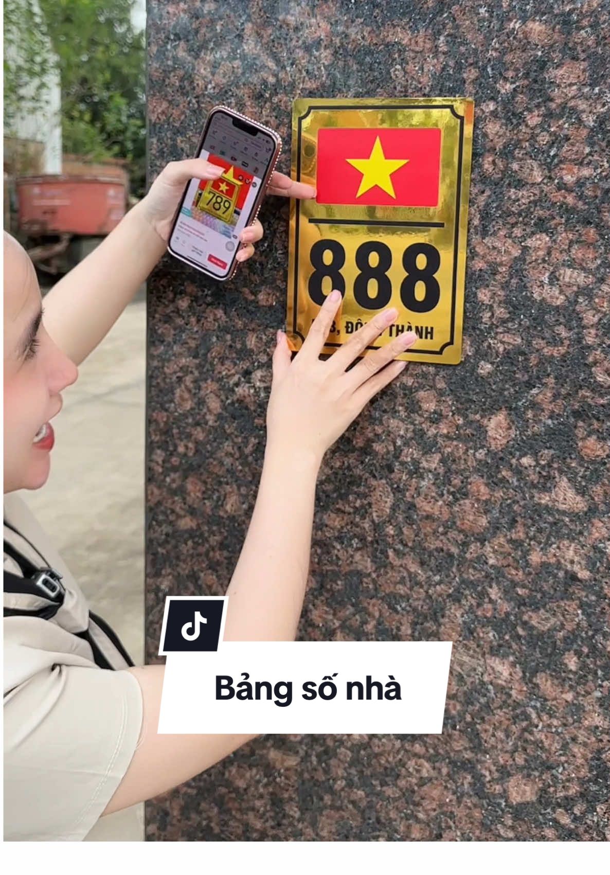 Bảng số nhà lá cờ vnam #biensonha #bangsonha #xuhuong #biensonhatheoyeucau 