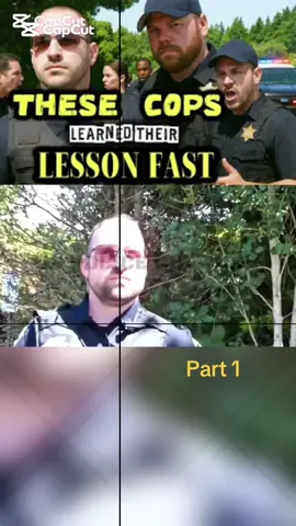These Cops Learned Their Lesson Fast . Part 1 . #police #fyp #viral #foryou #trending #capcut 