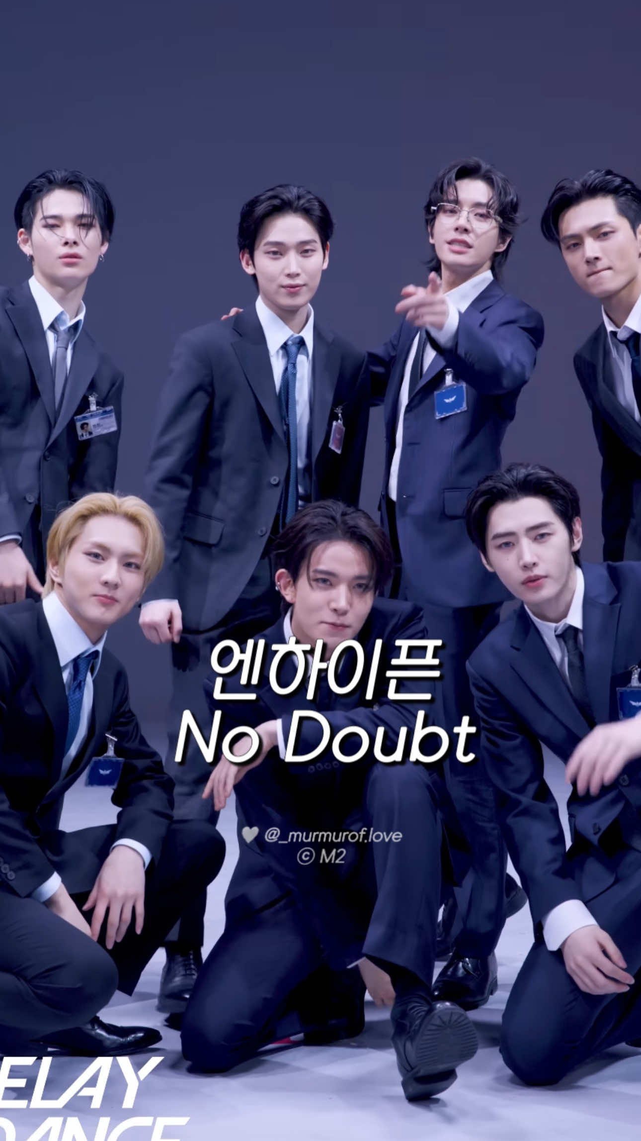 노다웃 붐은 왔다 🎧 No Doubt - ENHYPEN  📽️ M2    #엔하이픈 #enhypen #nodoubt #enhypen_nodoubt #성훈 #정원 #희승          