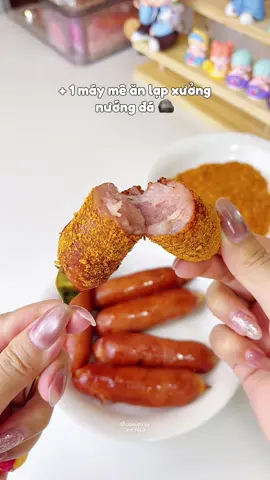 + 1 máy mê ăn lạp xưởng nướng đá 🪨 #lapxuongnuongda #lapxuong #lapxuongtuoi #lapxuongtuoimavin #mukbang #anvat #thaothichriviu 