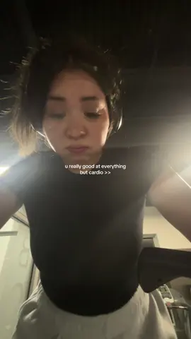 bitch i remember i used to do stairs master for 30min + now i die at 10-15 min. but hey work on your weaknesses 🖤