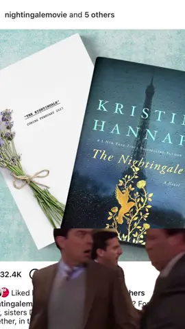 Omg omg omg!! It’s FINALLY happening!! The movie of The Nightingale is coming February 2027!!!! @Kristin Hannah #thenightingale #movie #movieadaptation#MemeCut #Meme  #MemeCut #Meme 