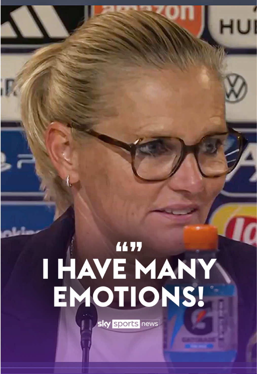 England manager Sarina Wiegman reflects on her team’s dramatic comeback win to reach the euro 2025 final 👏 #Lionesses #euro2025 