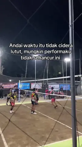 Cepet sembuh ya lutut, perjalanan kita masih panjang🥹 #acl #cideralutut #tarkam #volly #volleyball #semutan #tawangsari #sembuhyoksembuh#4upage #fypage #cakambon12 
