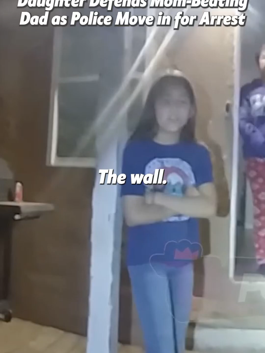 Daughter Defends Mom-Beating Dad as Police Move in for Arrest part 1. Full clip on Unpopular