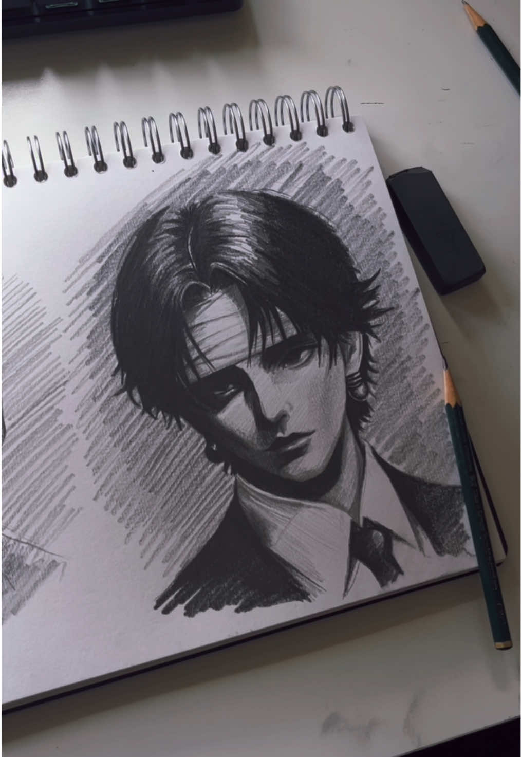 Ohhhhh ah ah #chrollolucilfer #chrollo #hxh #hunterxhunter #drawing #art #howtodraw #drawingtutorial #fyp #draw #tutorial 