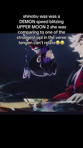 she’s at the very most top 6 hashira and above rengoku tengen and mitsuri😭✌️#shinobu #demonslayermovie #fyp #rengoku #tengen #mitsuri #douma 