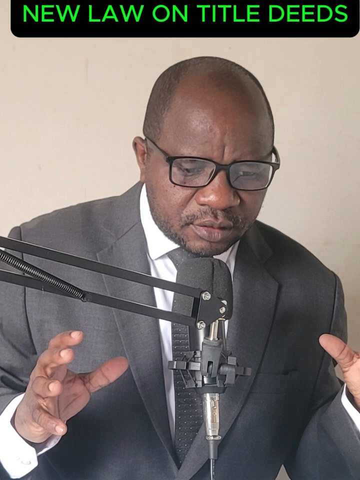 NEW LAW ON TITLE DEEDS IN ZIMBABWE #SecuritisedDeeeds #ZimbabweDeeds #TitleDeeds#DeedsValidation #PropertyLawZw