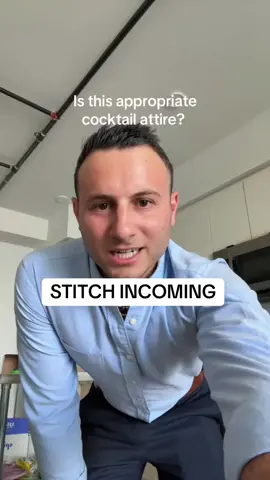 #stitch with @Daniel Bennett cocktail attire is weird sometimes - hope this helps