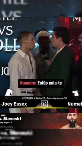 Face off Numeiro vs Joey 🔥 @Numeiro  #portugal #fyp #numeiro #joeyessexs #misfit #misfitsboxing 
