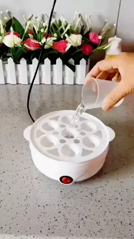 Cozinhe ovos perfeitos em minutos! 🥚💨 Cozedor de Ovos Elétrico Portátil, fácil de usar e prático! 🔌 110V, cozimento a vapor e cor aleatória. Compre agora e tenha uma refeição saudável e deliciosa! 🍳 #CozedorDeOvos #CozinhaPrática