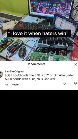 Replying to @ilovecsatharvard Haters winn core - I love when haters are winning #hatecore #hatecomments 