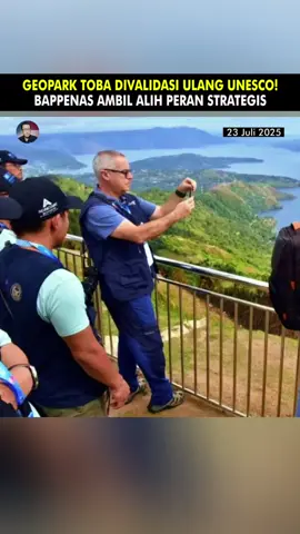UNESCO datang ke Danau Toba! 🌍 Bappenas ikut turun langsung mendampingi proses revalidasi Geopark Kaldera Toba. Status kartu hijau dari UNESCO bukan cuma gelar, tapi bukti komitmen Indonesia melindungi warisan alam dunia. Yuk jaga bareng! #CeritaNusantara #GeoparkToba #UNESCOIndonesia #Bappenas #DanauToba #WarisanDunia #BeritaTerkini #IndonesiaHebat #GeoparkIndonesia #PariwisataIndonesia