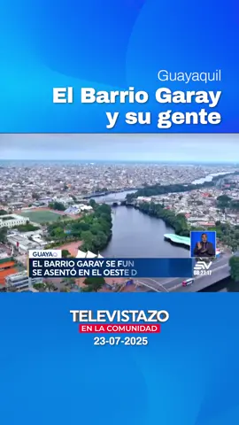 💖 #LíderesDeCorazón 📍 Con casi un siglo de historia el Barrio Garay es uno de los sectores icónicos de #Guayaquil. 🫂 Sus familias crecieron junto al manglar donde los puentes de caña ahora son calles asfaltadas, pero firmes en su amor por la Perla del Pacífico. Uno de sus gestores comunitarios sigue manteniendo las tradiciones en las fiestas julianas. Más detalles en Ecuavisa.com 📲 #ComunidadGyeEcuavisa #TelevistazoEnLaComunidad #Comunidad #Ecuador 