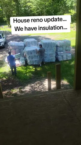 House reno update... finally have insulation... #renovation #foreverhome #construction #progress 
