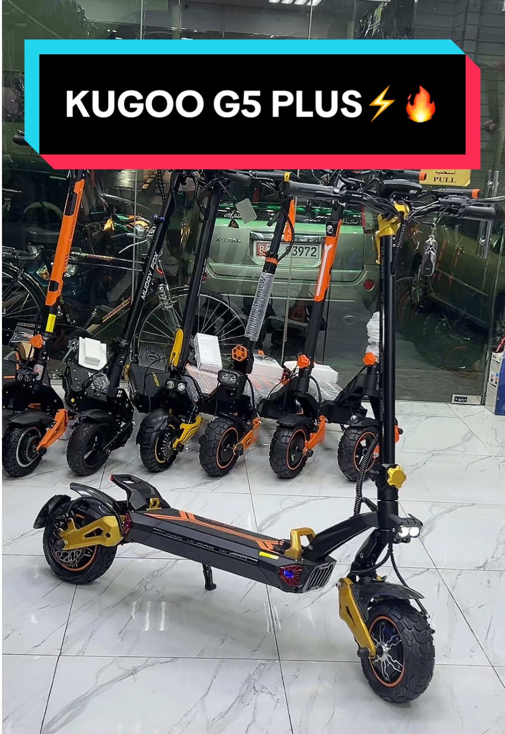 KUGOO G5 PLUS⚡️🔥 #kugoo #UAE #scooter #ride #fyp #kugookirin 