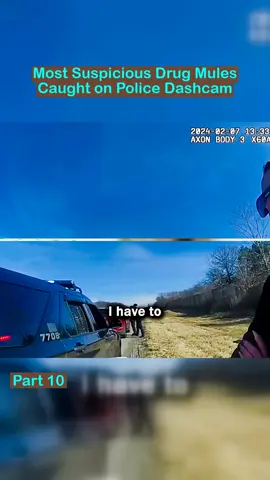 Part 10 - Most Suspicious Drug Mules Caught on Police Dashcam