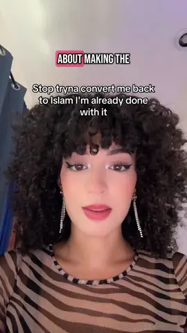 Imagine me saying may allah make u an #exmuslim 🤔  