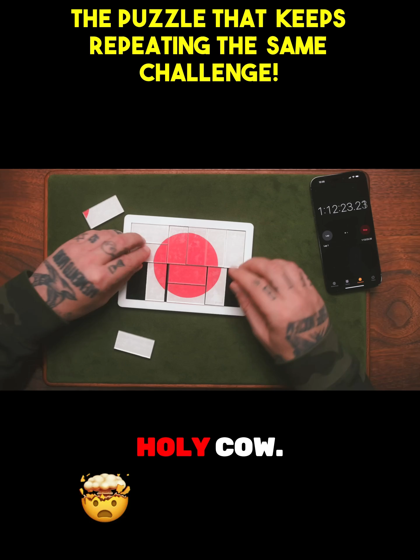 The Puzzle That Keeps Repeating the Same Challenge! #fyp #viral #trending #HINOMARU #form #puzzle #torture #Solving #chrisramsay